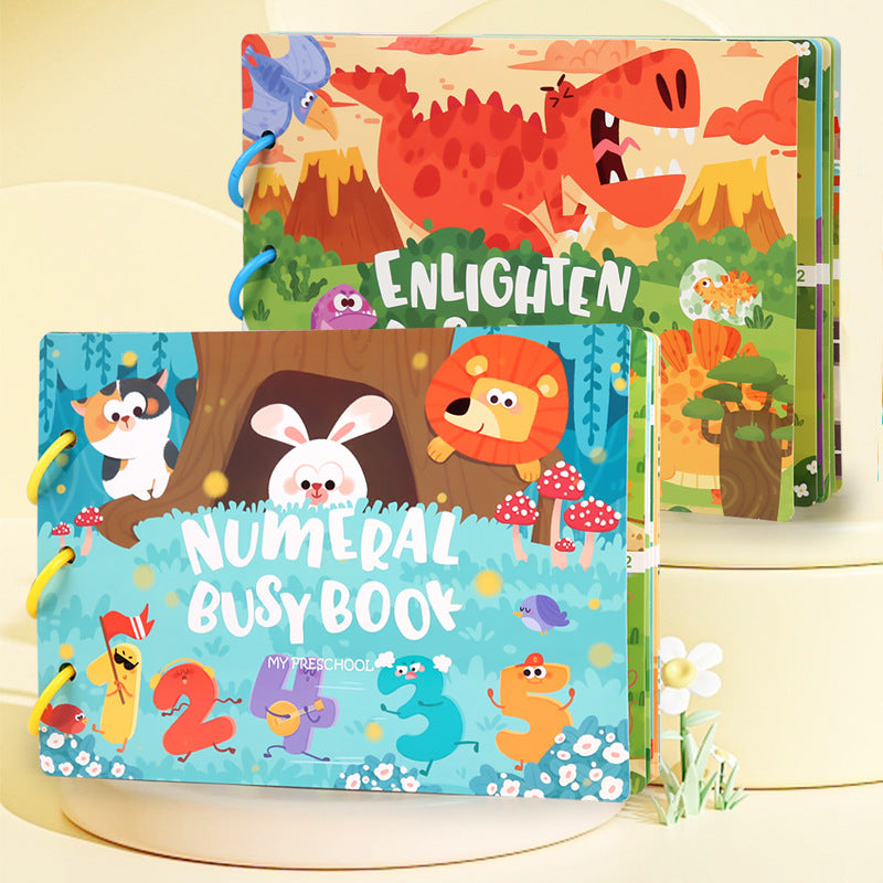 Educational Quiet Paste Book Toys
