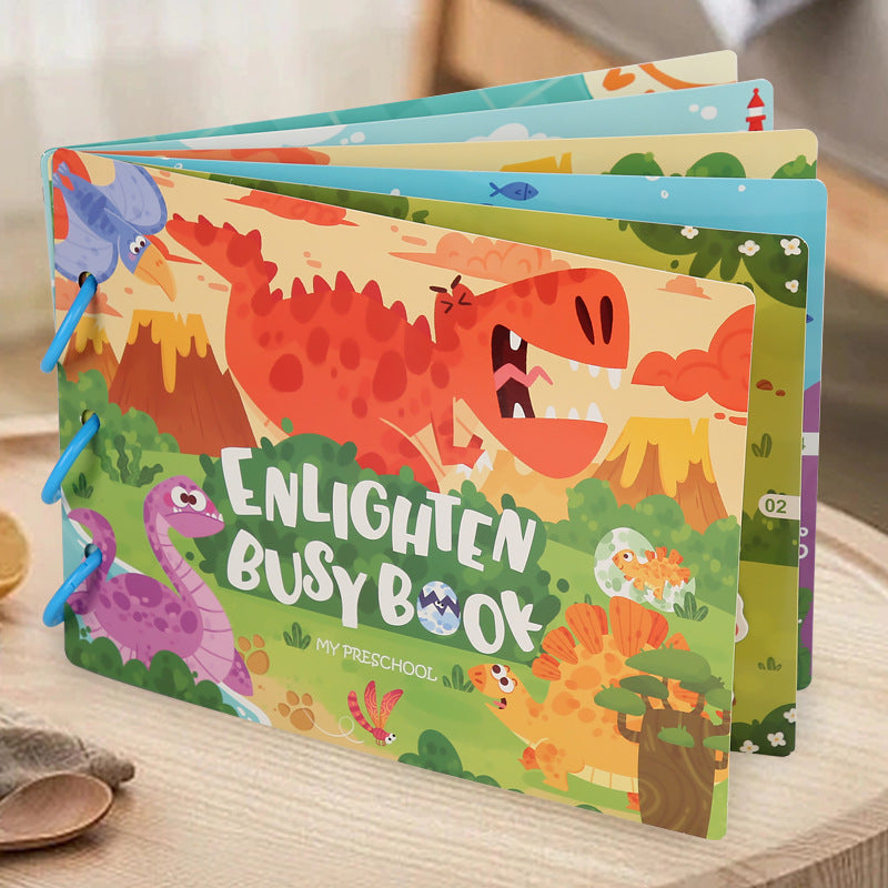Educational Quiet Paste Book Toys
