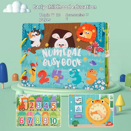 Educational Quiet Paste Book Toys