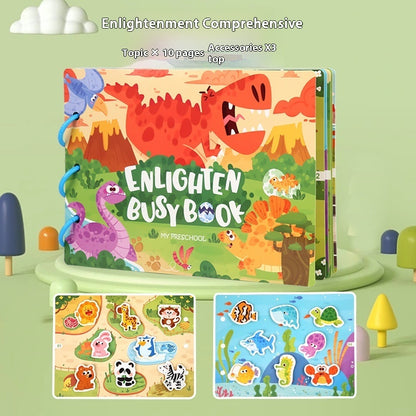 Educational Quiet Paste Book Toys