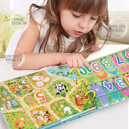 Educational Quiet Paste Book Toys